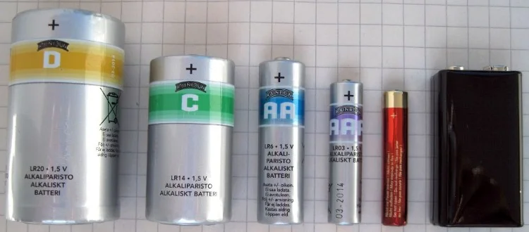 Alkaline batteries