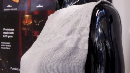 Solar Cells Embedded In Clothing to charge smartphones