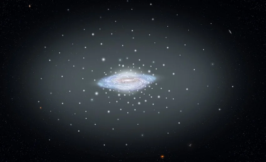 Mass Of Entire Milky Way Galaxy