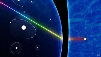 Particle tunnel through barrier