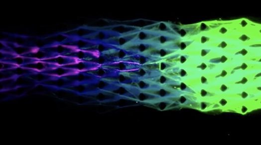 Material with its Own Artificial Metabolism