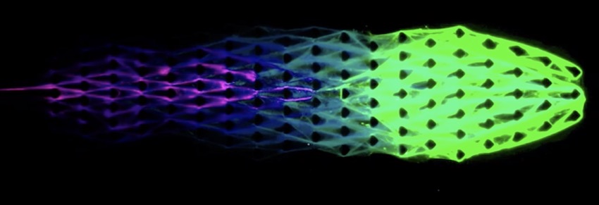 Material with its Own Artificial Metabolism