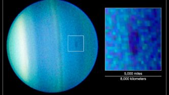 Facts about Uranus - Dark Spot