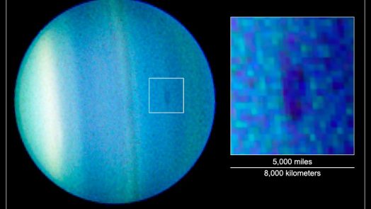 Facts about Uranus - Dark Spot