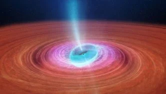 Mysterious black hole with tilted accretion disc