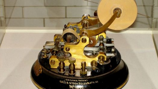 Thomas Edison Inventions - Stock Telegraph Ticker