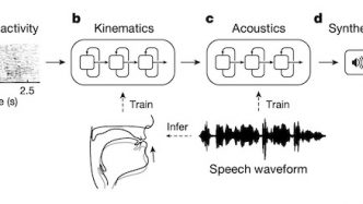 AI generate Speech from neural activity