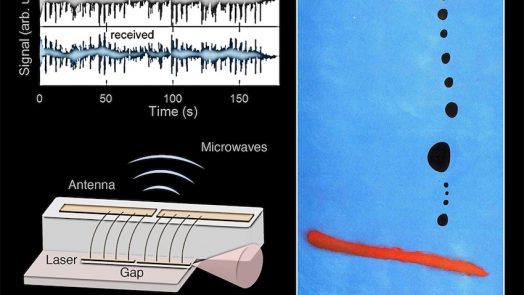 Lasers Emit Microwaves