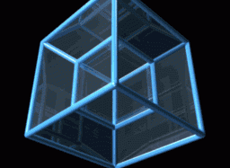 What is Tesseract - 4D cube rotation