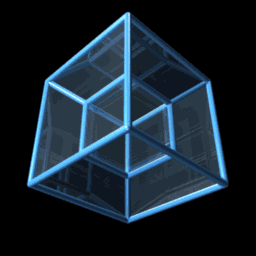 What is Tesseract - 4D cube rotation