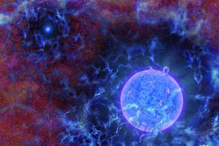 connection between stars and dark matter