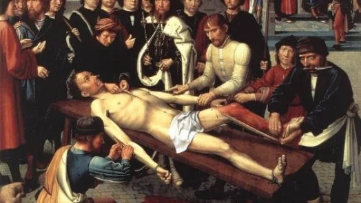 Brutal punishment techniques - The Judgement of Cambyses