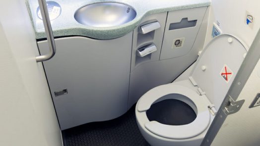 Airplane Toilet Could Be Dangerous