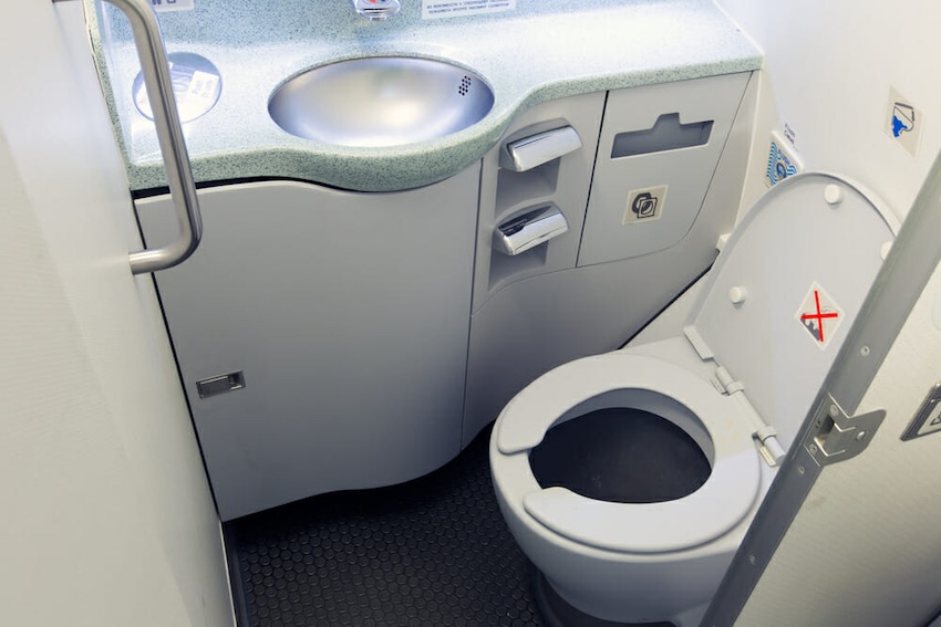 Airplane Toilet Could Be Dangerous