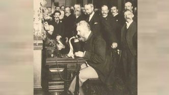 Alexander Graham Bell - who invented the telephone