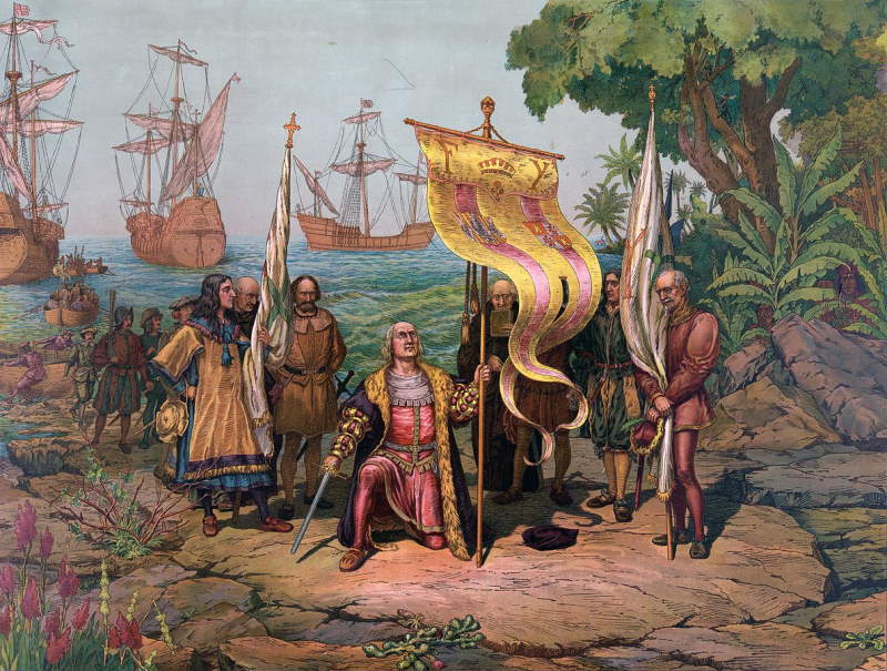 Arrival of Christopher Columbus