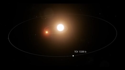 Planet Orbits Two Stars