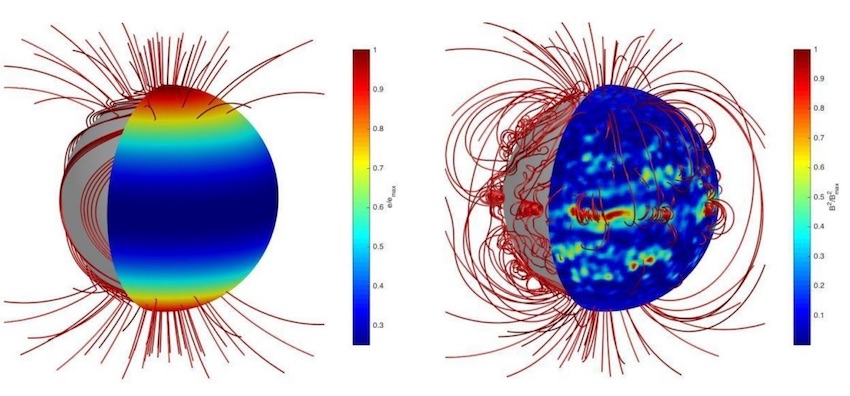 Neutron Star With Strange Magnetic Field