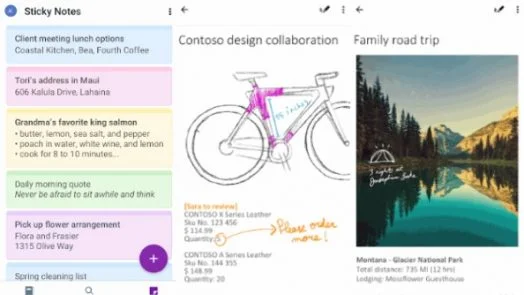 OneNote - best productivity apps