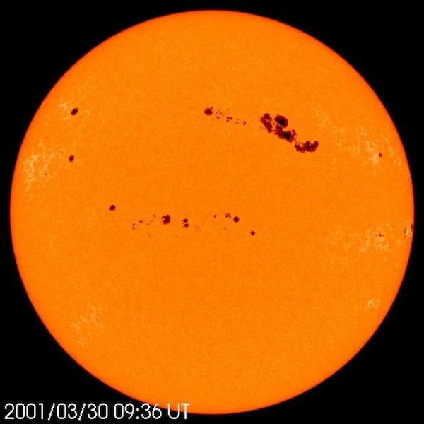 Sun color processed