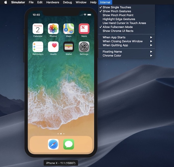 Xcode Simulator