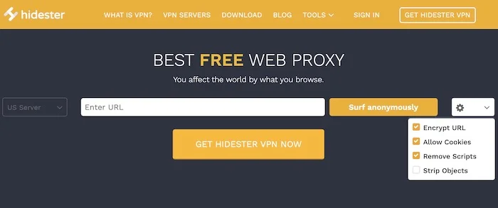 Hidester Proxy 