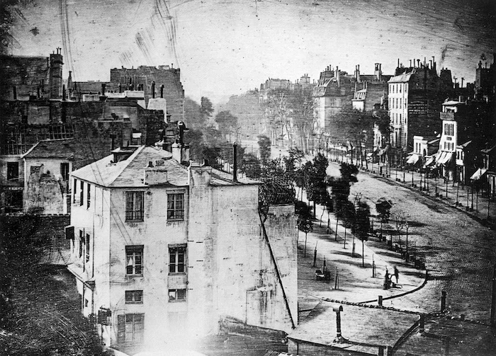 photo captured by Daguerre