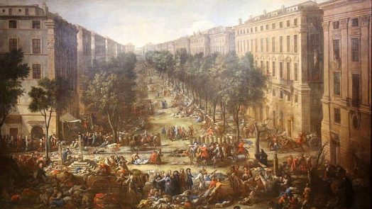 Marseille during the Great Plague - 18th century