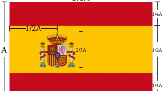 Spanish flag specifications