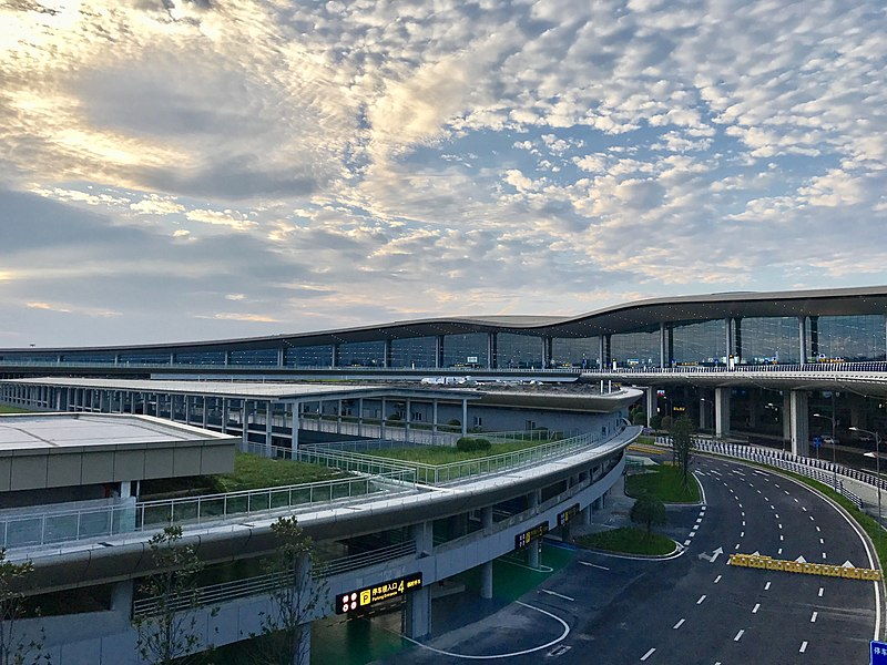 Chongqing Jiangbei airport terminal 3 departure