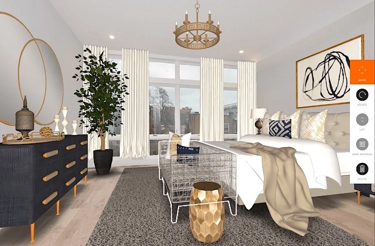 virtual staging software and apps - roOomy