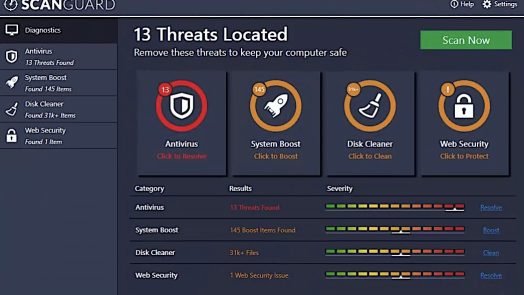 best antivirus for Chromebook - ScanGuard