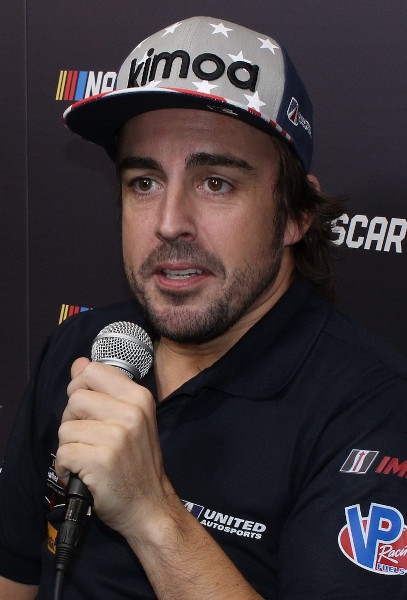 Fernando Alonso at NASCAR