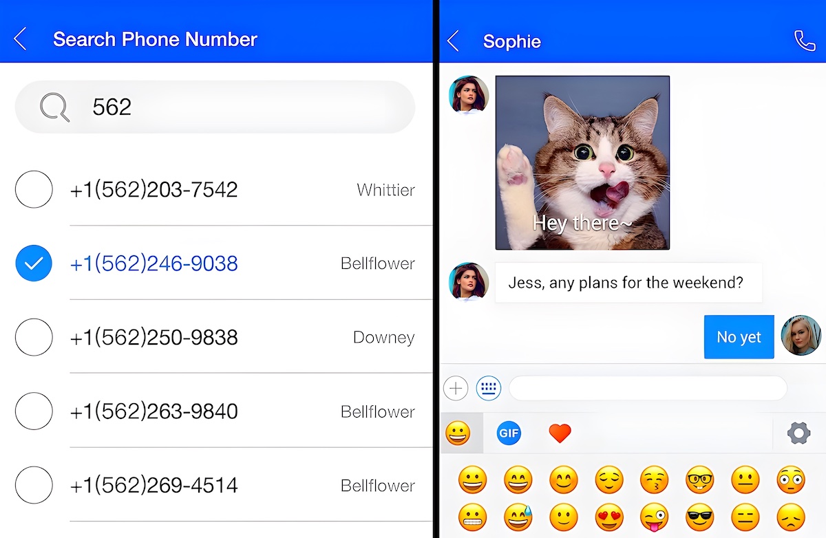 apps like textnow