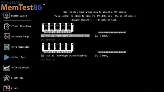 Tools To Stress Test Your PC - MEMTEST86